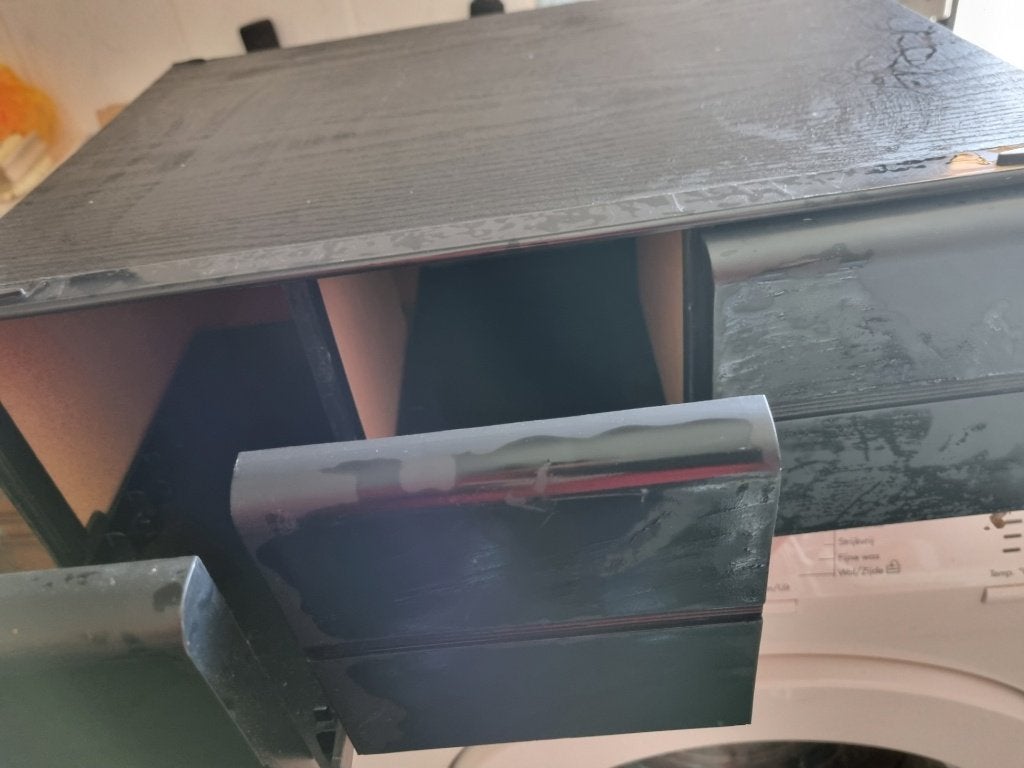 Huis en inrichting kasten en ladekasten, Ophalen, Gebruikt, 3 of 4 laden, Minder dan 100 cm