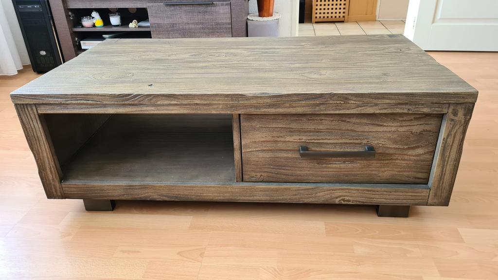 Salontafel, Huis en Inrichting, Kasten | Televisiemeubels, Ophalen, 100 tot 150 cm, Zo goed als nieuw, Minder dan 100 cm
