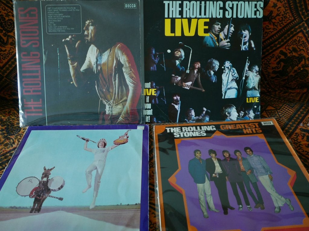 12 x Rolling Stones Lp's, Ophalen of Verzenden, Gebruikt, 12 inch, Poprock