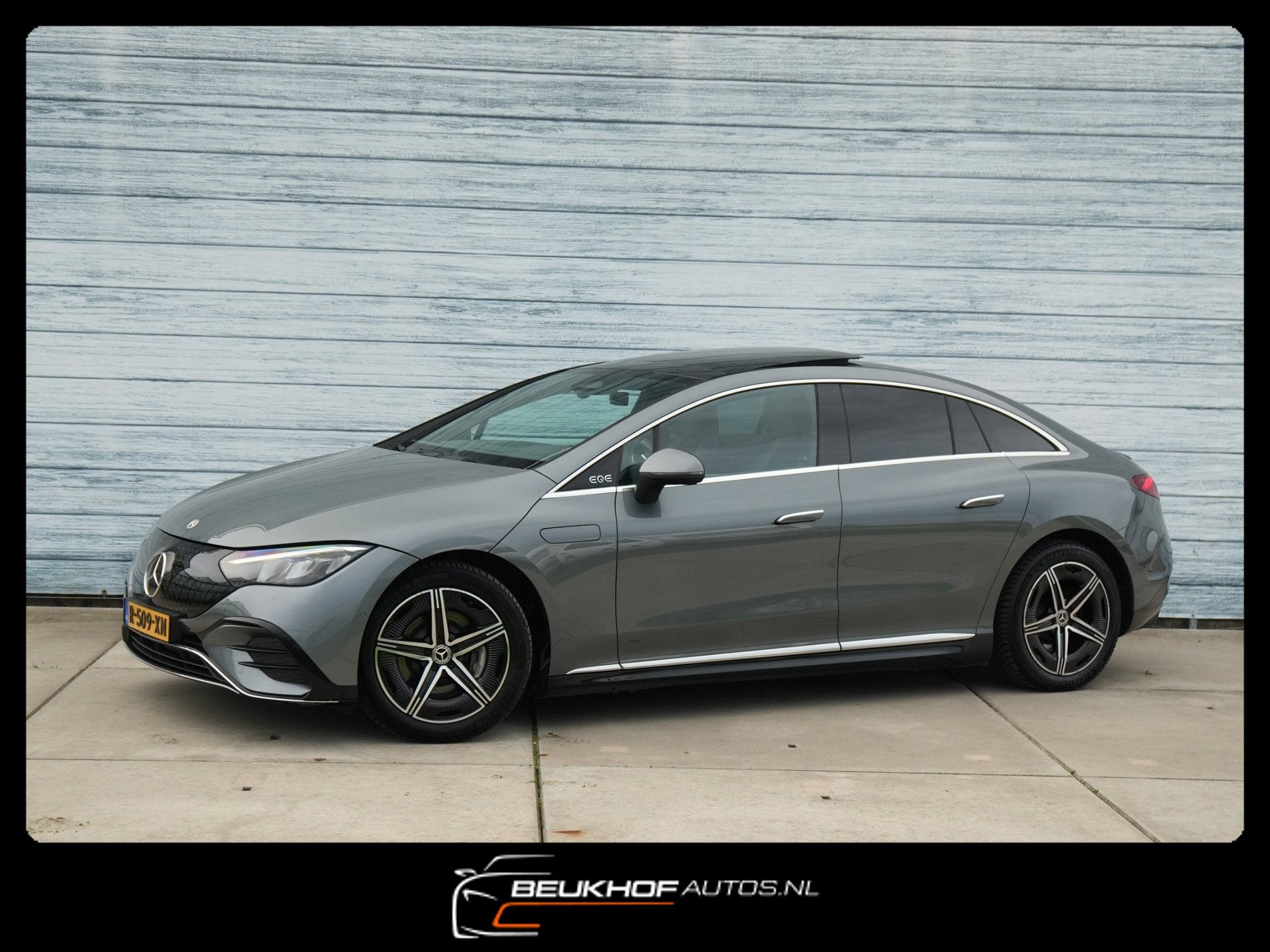 Mercedes-Benz EQE 350+ Launch Edition AMG Line 91kWh Soh100%, Auto's, Automaat, Dealer onderhouden, Achterwielaandrijving, Gebruikt