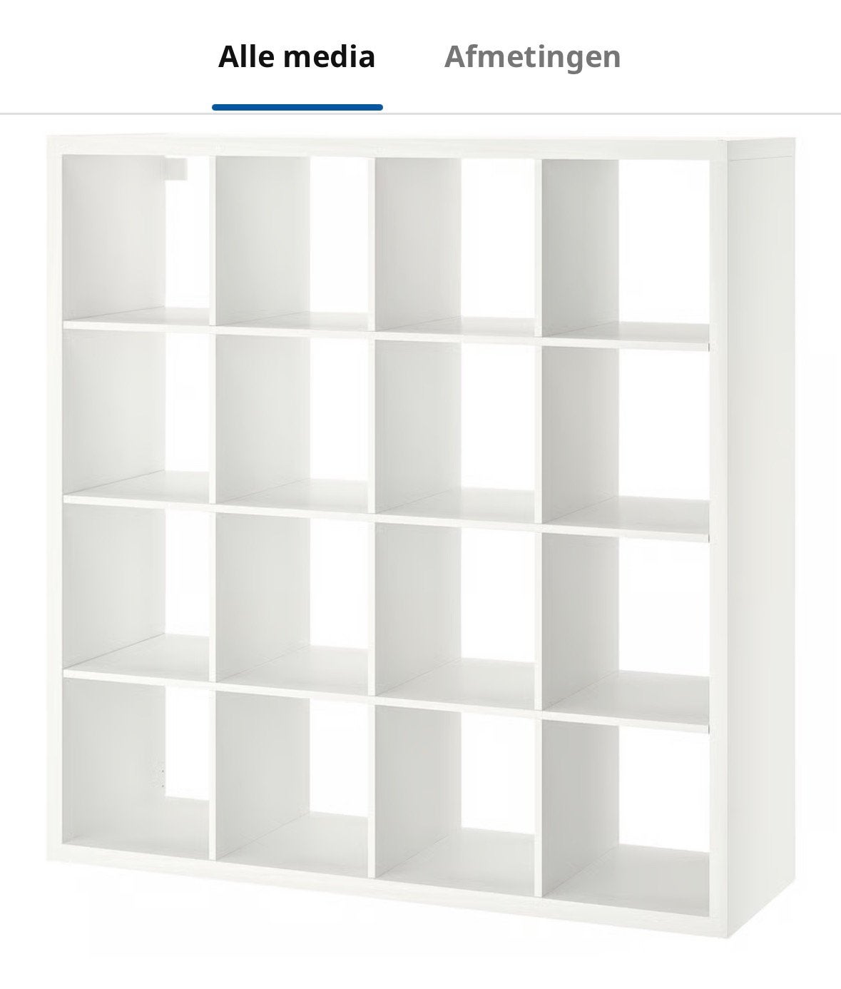 Te koop - IKEA KALLAX Kasten, Huis en Inrichting, Kasten | Boekenkasten, Ophalen, Gebruikt, 100 tot 150 cm, 100 tot 150 cm