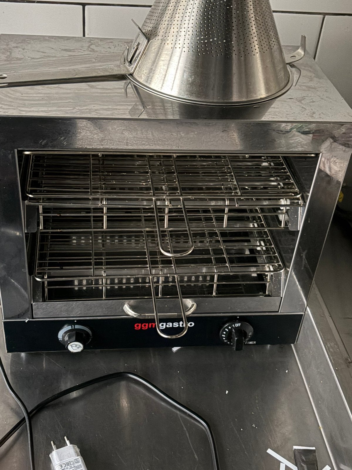 Salamander grill, Ophalen of Verzenden, Zo goed als nieuw