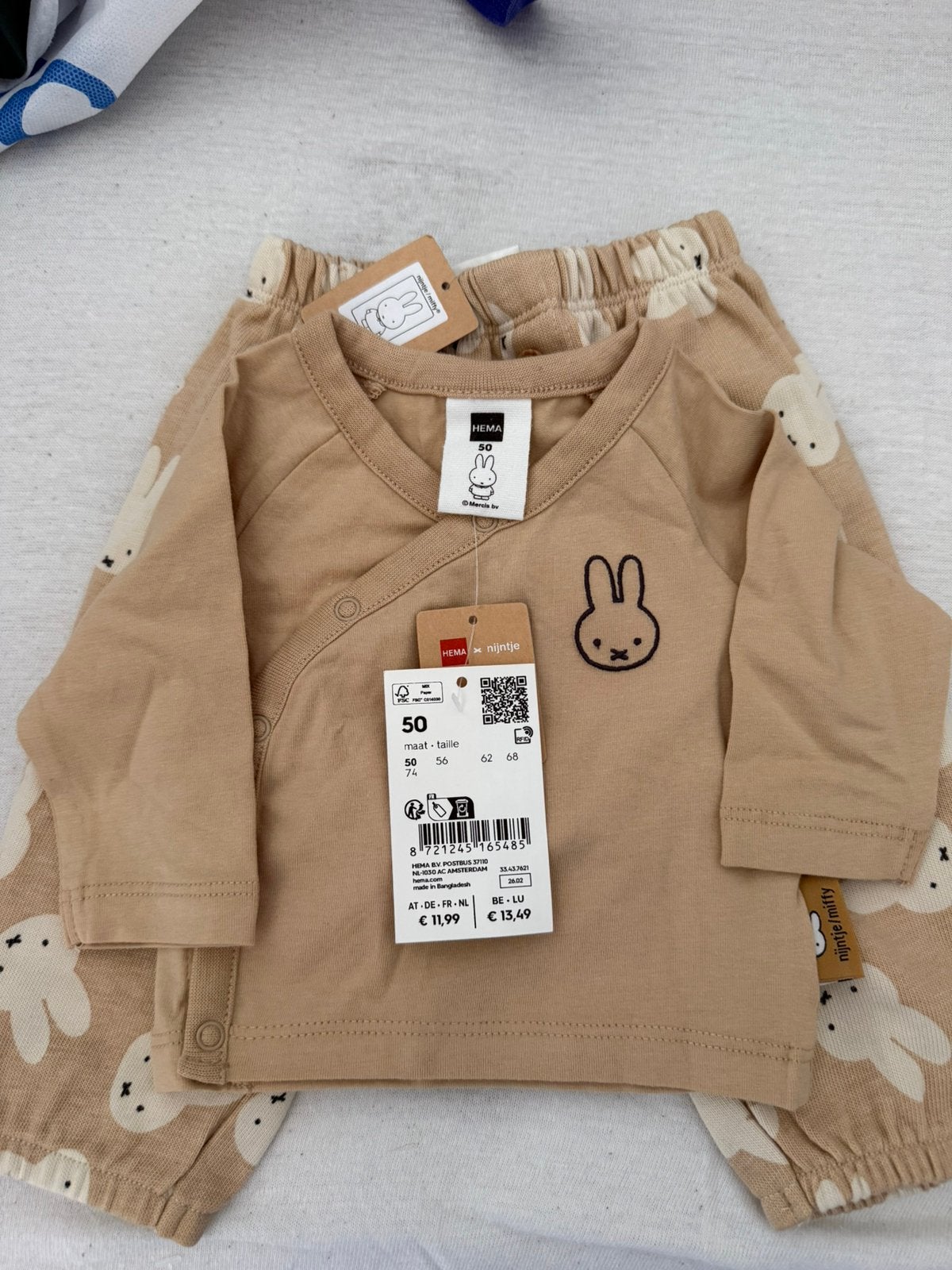 Nijntje kleding maat 50/56, Ophalen of Verzenden, Nieuw
