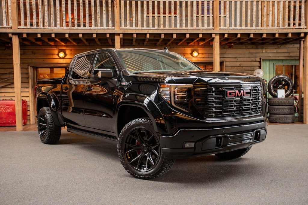 GMC Sierra Denali 6.2L V8 !ACTIE! (bj 2024), 426 pk, Zwart, Bedrijf, 2473 kg
