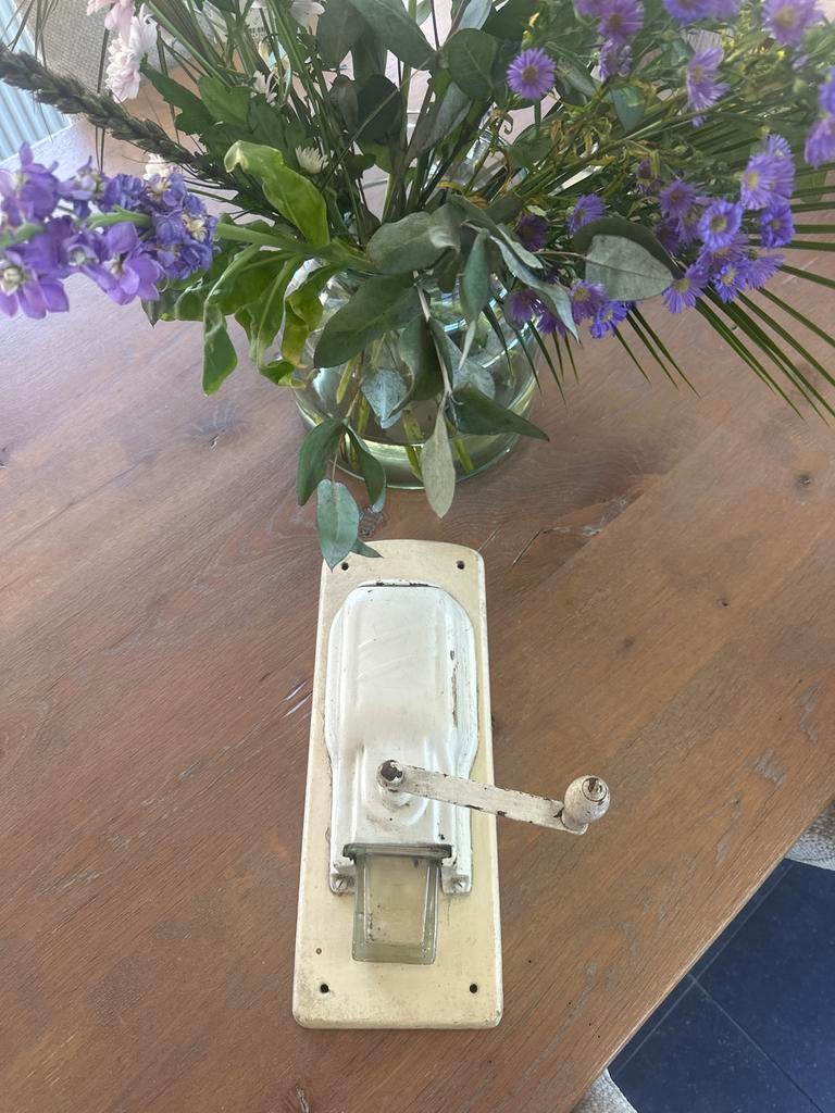 Brocante koffiemolen - Wandmodel, Ophalen of Verzenden