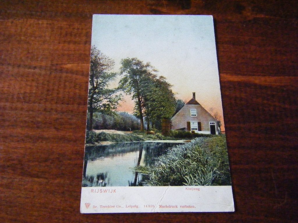 E40 - Rijswijk - Kleijweg - 1906 - Oud, Verzamelen, Ophalen of Verzenden, Voor 1920, Zuid-Holland