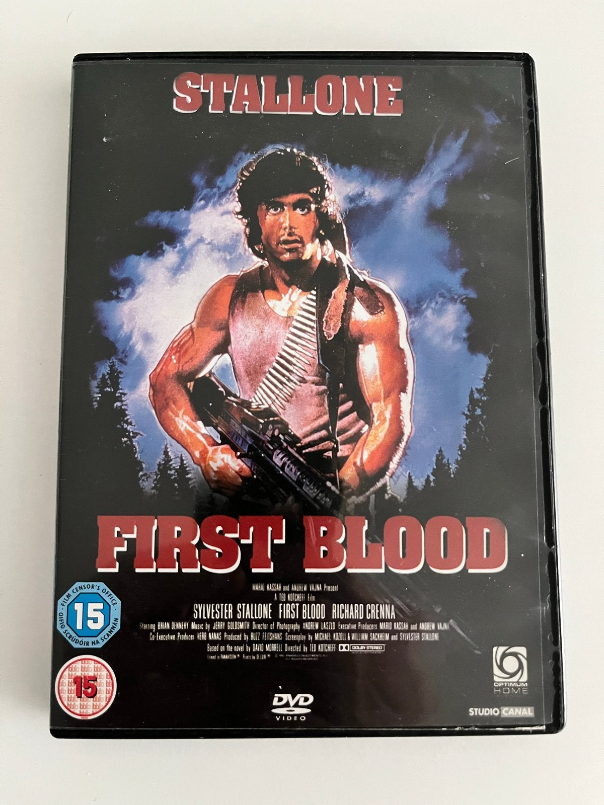 Rambo: First Blood DVD - Actiethriller met Sylvester Stallon, Cd's en Dvd's, Vanaf 16 jaar, Verzenden, Actiethriller, Engels