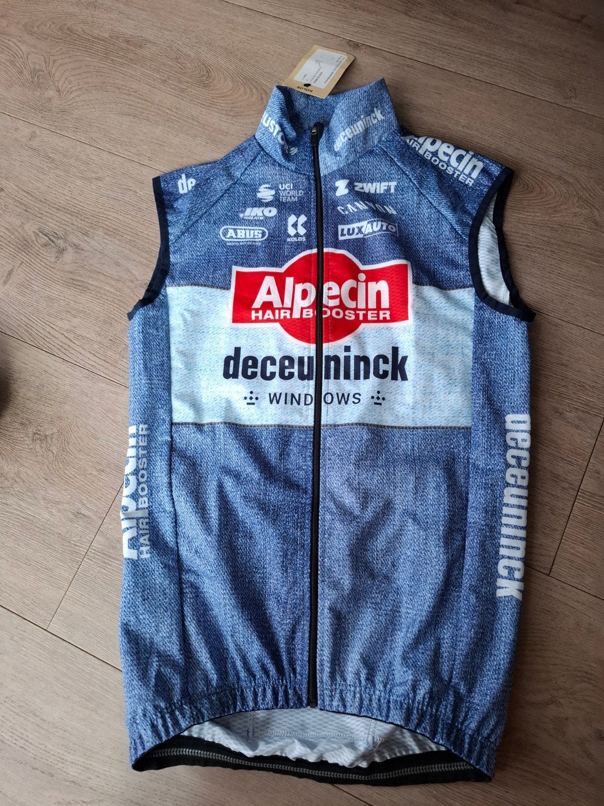 alpecin deceuninck windstopper nieuw maat xs plus, Fietsen en Brommers, XS, Heren, Nieuw, Ophalen of Verzenden