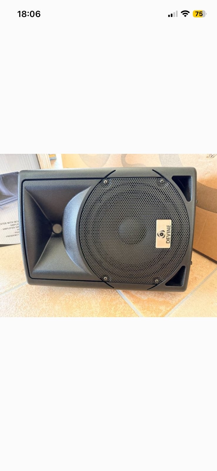 Devine artis 8a defect, Ophalen of Verzenden, Niet werkend, 60 tot 120 watt, Overige merken