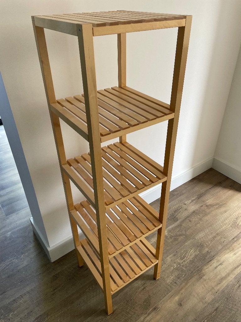 Houten rek, Ophalen, Zo goed als nieuw
