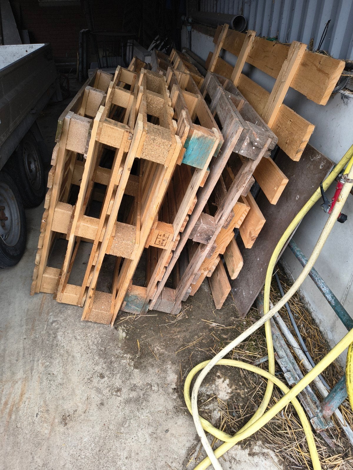 houten pallets gratis, Doe-het-zelf en Verbouw, Ophalen, Gebruikt, Pallet, Minder dan 200 cm