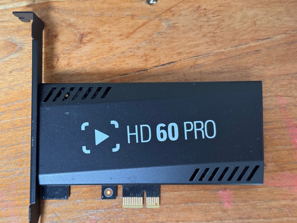 Elgato HD60 Pro – Game Capture Card – PCIe, Computers en Software, Capture cards, Ophalen of Verzenden, Zo goed als nieuw