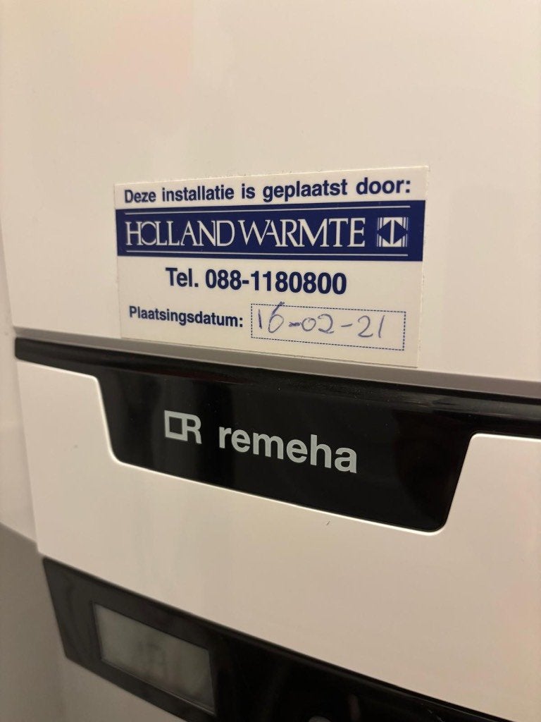 CV Ketel Remeha Tzerra 28c, Ophalen, 30 tot 80 cm, Gebruikt, Hoog rendement (Hr)