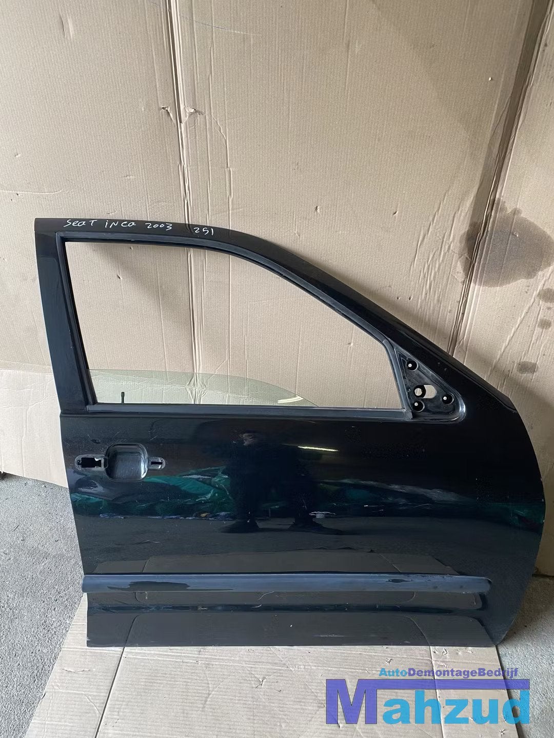 SEAT INCA 6K9 Zwart LO41 Rechts rechter deur portier, Gebruikt, Deur, Autovia A-2, Km 585 585
08760  Martorell, ES, Ophalen of Verzenden