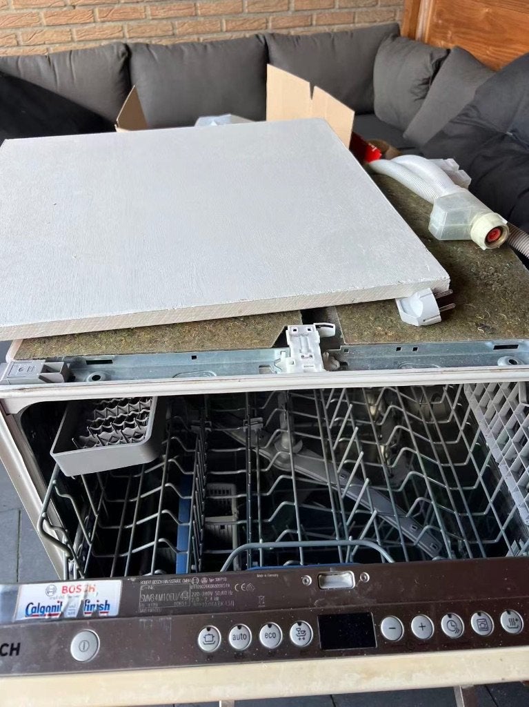 inbouw vaatwasser Bosch SMV84M10EU/43, Ophalen, Minder dan 85 cm, Minder dan 10 liter, Inbouw