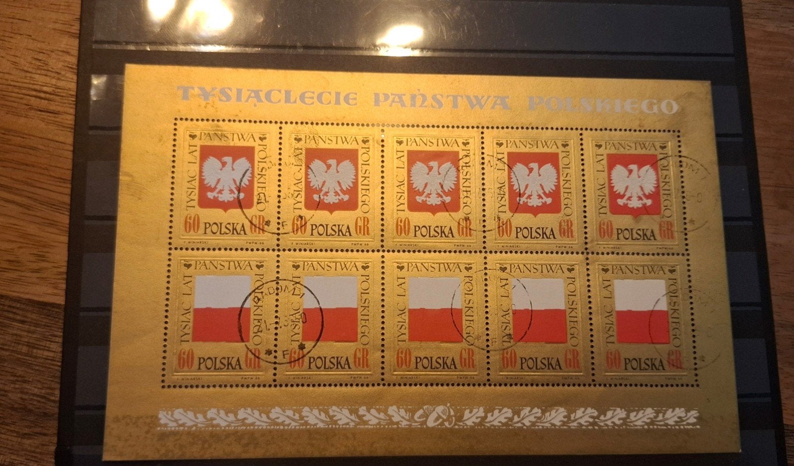 Polen  1966 Blok, Ophalen of Verzenden, Gestempeld