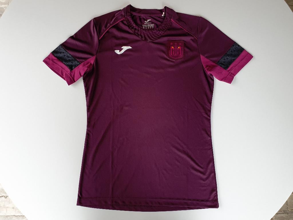 Paars trainingsshirt Anderlecht (Joma, S) (1), Verzamelen, Sportartikelen en Voetbal, Gebruikt, Shirt, Buitenlandse clubs, Ophalen of Verzenden