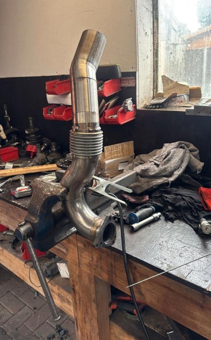 Gtb2260vk met down pipe en uitlaat seat ibiza 6L, Auto-onderdelen, Ophalen, Seat