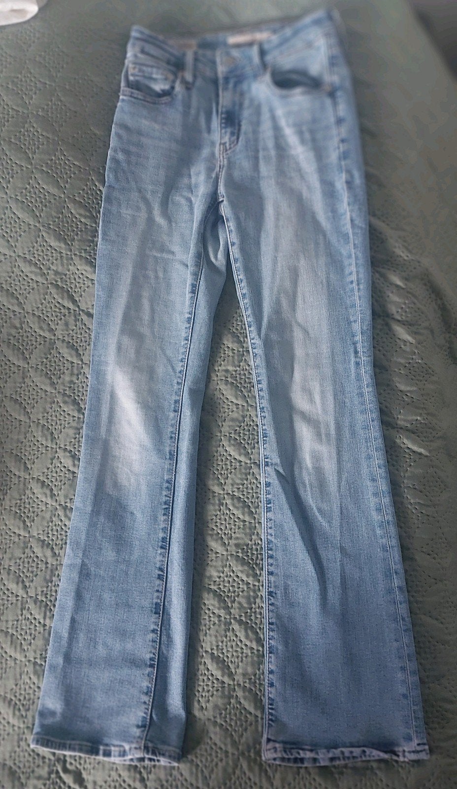 Levi's 725 High Rise Bootcut Jeans - Maat W25, Ophalen of Verzenden, Blauw