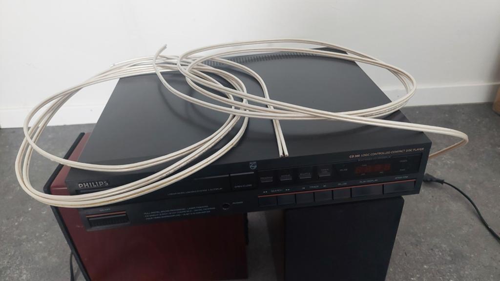Philips cd 380 Philips mcm772 luidsprekers QED qudos, Ophalen of Verzenden, Philips