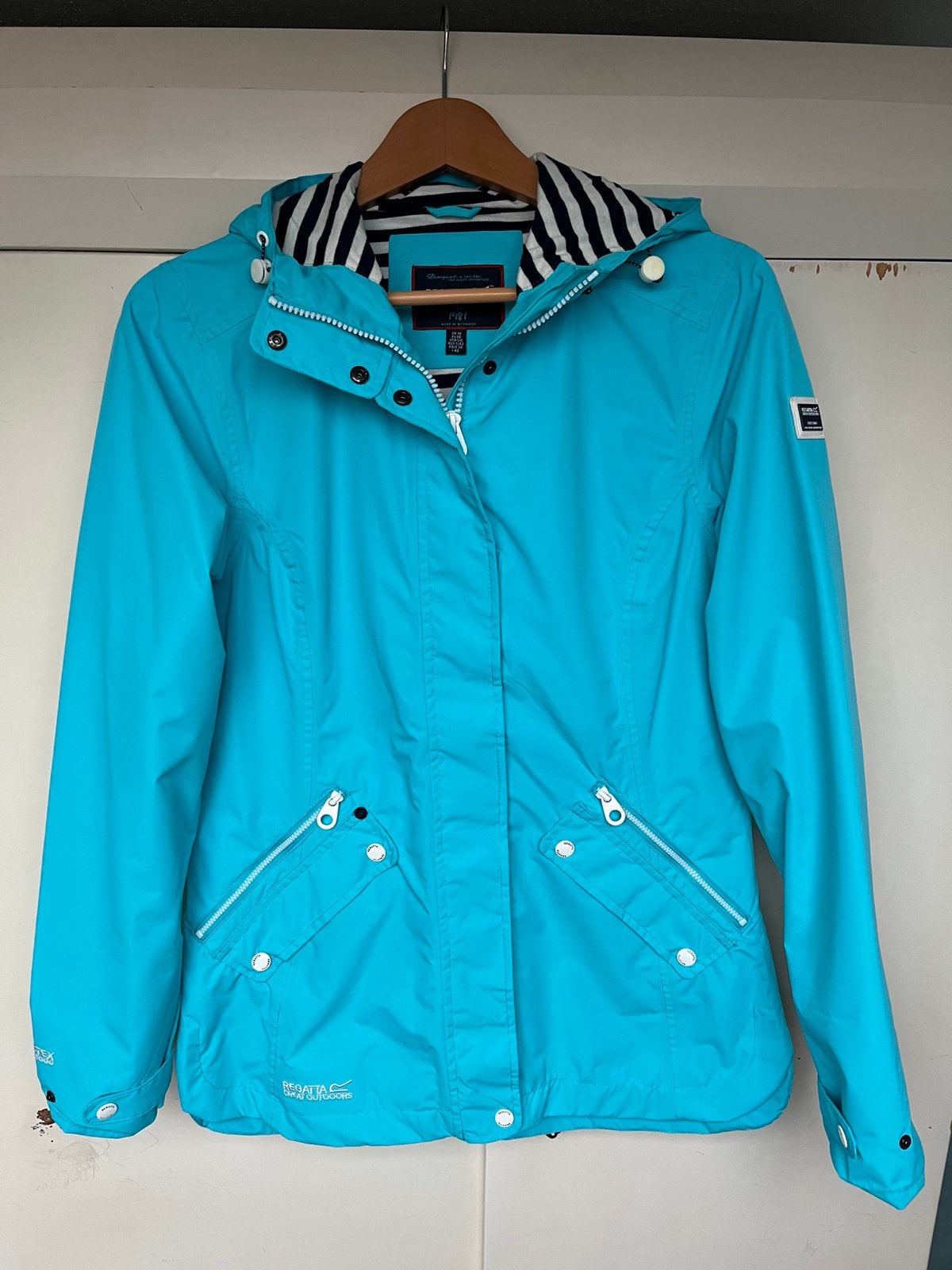 REGATTA dames zomerjas lichtblauw / aqua blauw maat 36, Ophalen of Verzenden, Zo goed als nieuw, Maat 36 (S), Blauw