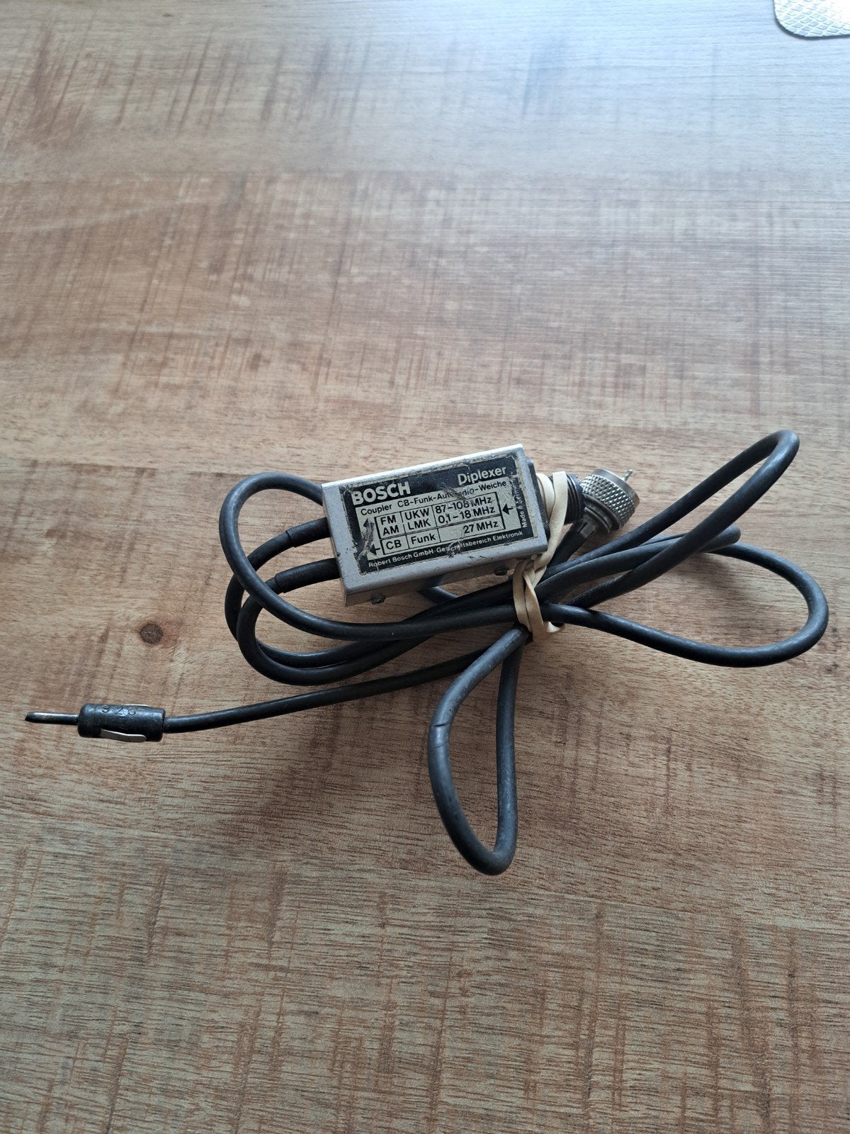 Bosch diplexer CB/FM/AM antenne splitter 27MHz, Ophalen of Verzenden