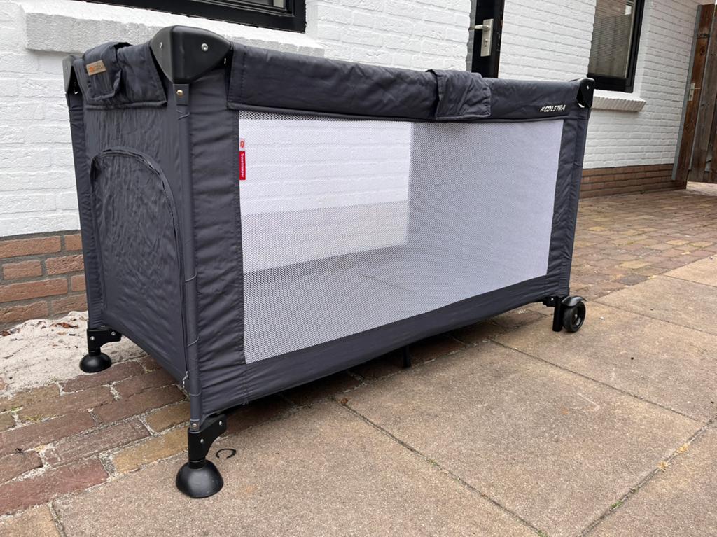 Campingbedje Koelstra Travelsleeper, Kinderen en Baby's, Babywiegjes en Ledikanten, Ophalen, Gebruikt, Reisbedje