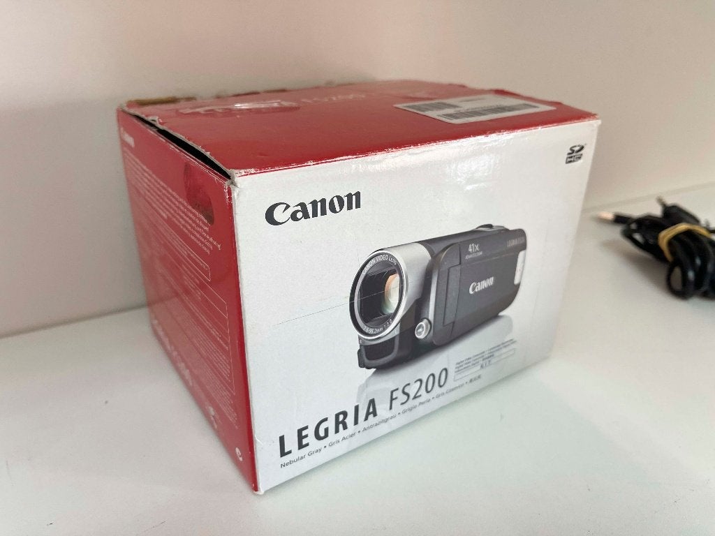 Canon LEGRIA FS200 E digitale camcorder in nette staat, Canon, N, N, Canon