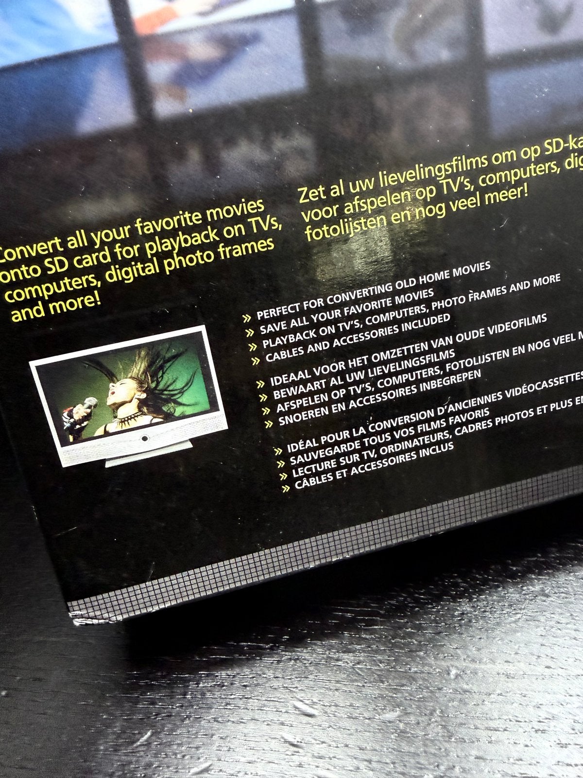 Analoge naar Digitale Video Converter/Speler met SD/USB, Z, Nieuw, Z, Ophalen of Verzenden