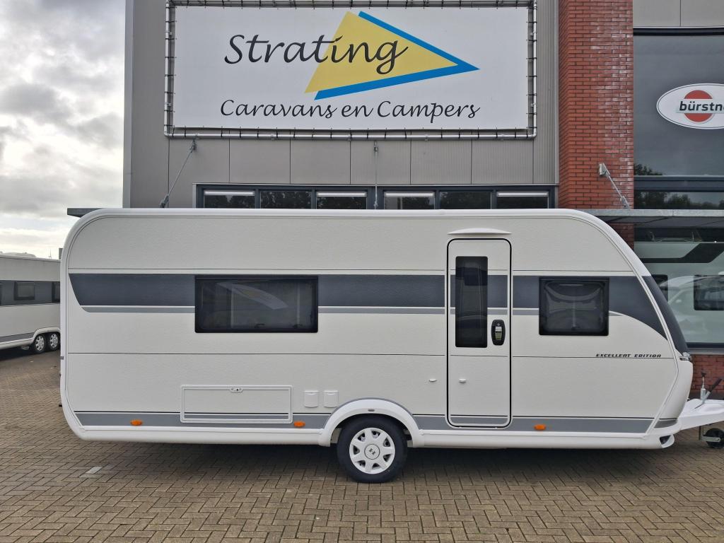 Hobby Excellent Edition 540 WLU NIEUW!! Enkele bedden!!, Caravans en Kamperen, Caravans, Rondzit, Hobby, Schokbreker, Bedrijf