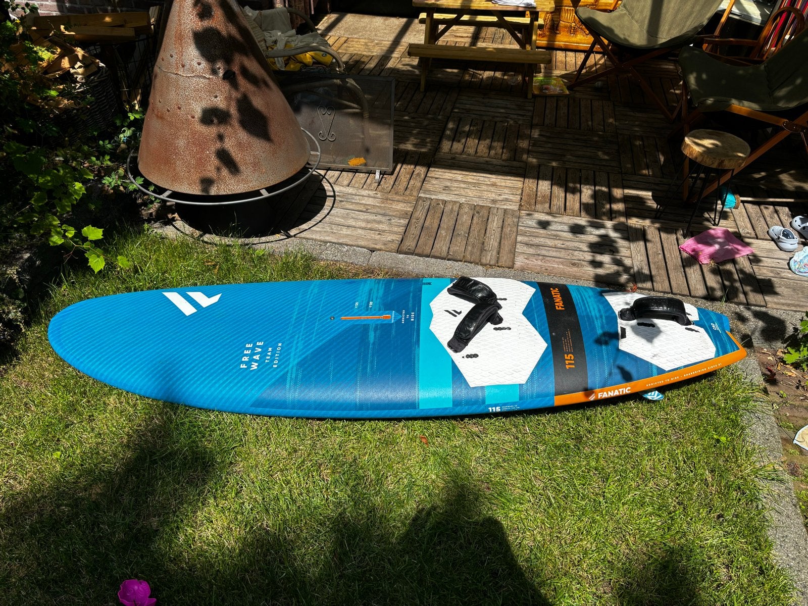 Fanatic Free Wave Edition 115L, Ophalen, Met voetbanden, Minder dan 250 cm, Fanatic