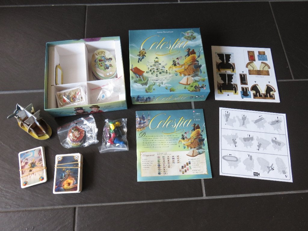 Celestia, een populair bluf familiespel vanaf 8 jaar., Ophalen of Verzenden, Zo goed als nieuw