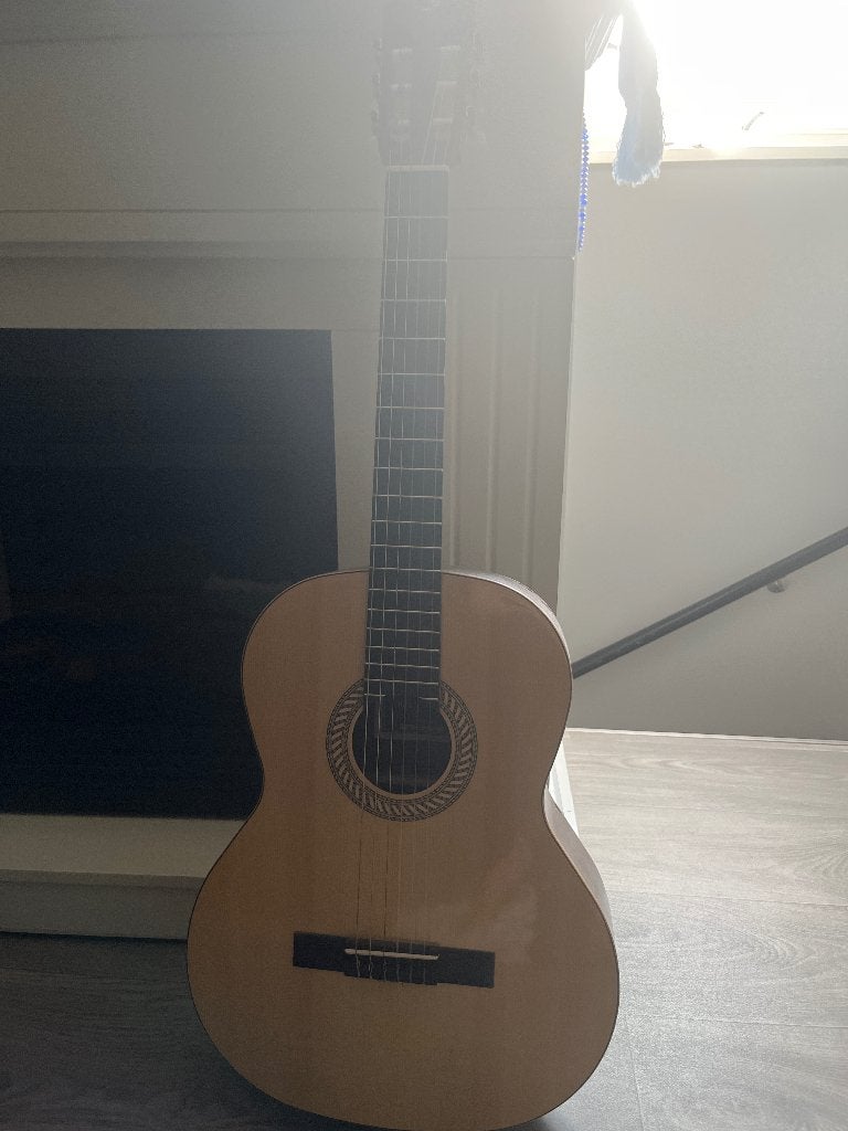 Gitaar Juan salvador 6a, Ophalen of Verzenden, Zo goed als nieuw, Klassieke of Spaanse gitaar