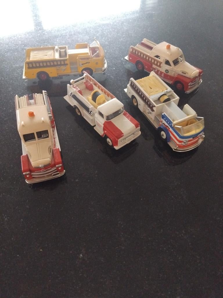 Corgi brandweer autos firetruck brandweerauto vintage, Hobby en Vrije tijd, Modelauto's | 1:87, Ophalen of Verzenden, Bus of Vrachtwagen