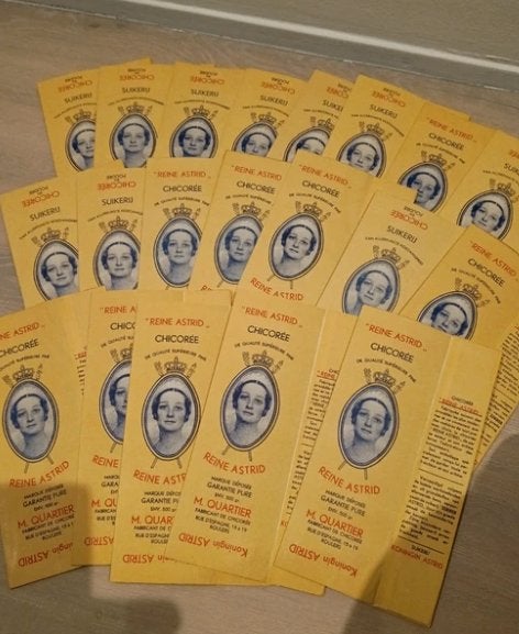 20 stuks Ongevouwen verpakking koningin astrid suikerij in, Verzamelen, Ophalen of Verzenden, Nieuw