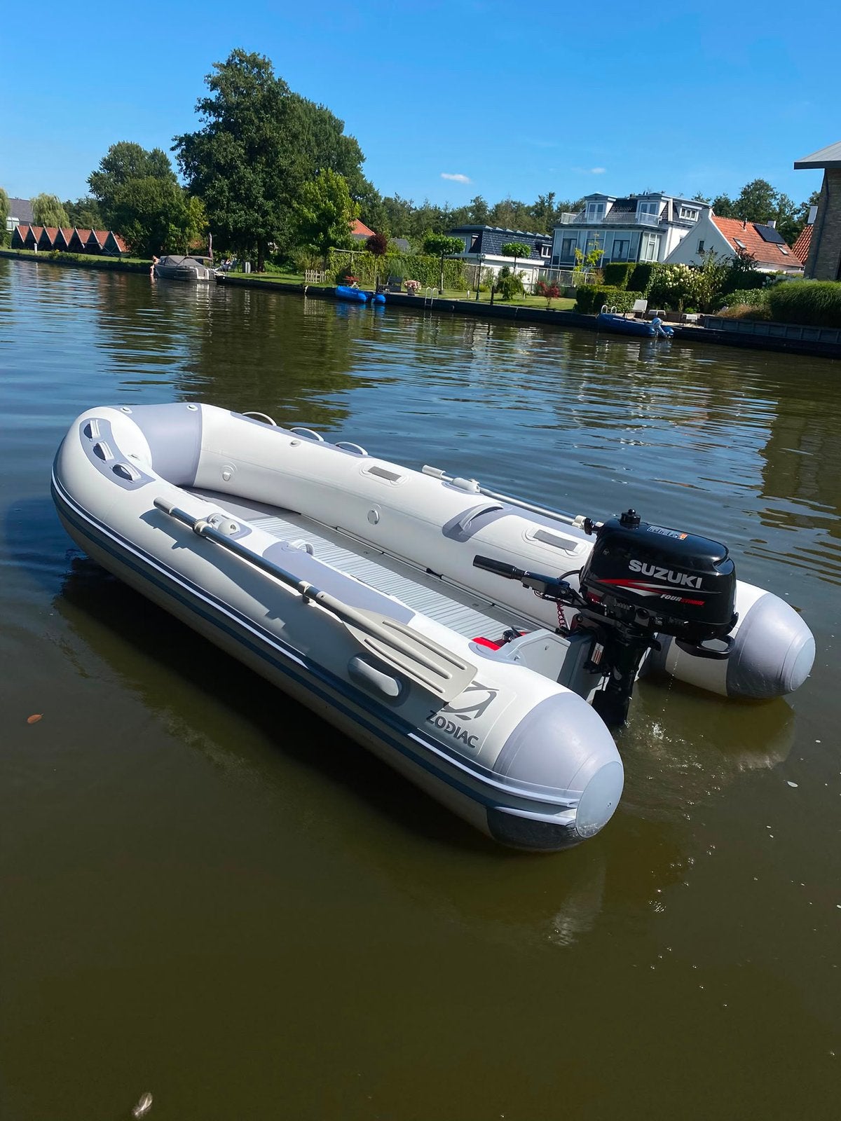 Zodiac Cadet 350 ALU + Suzuki 6PK 4-Takt, Ophalen, Aluminium, Brandstoftank, Zodiac