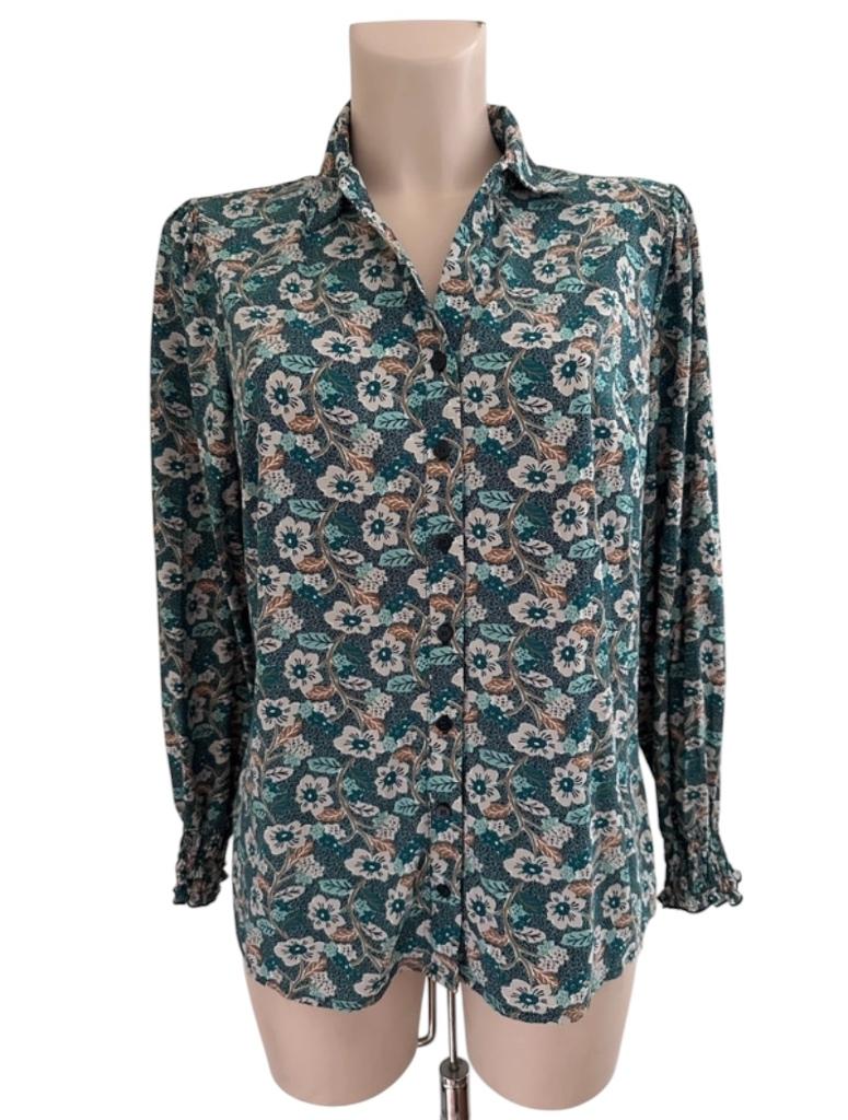 Studio Anneloes blouse L, Maat 38/40 (M), Blauw, Ophalen of Verzenden, Zo goed als nieuw