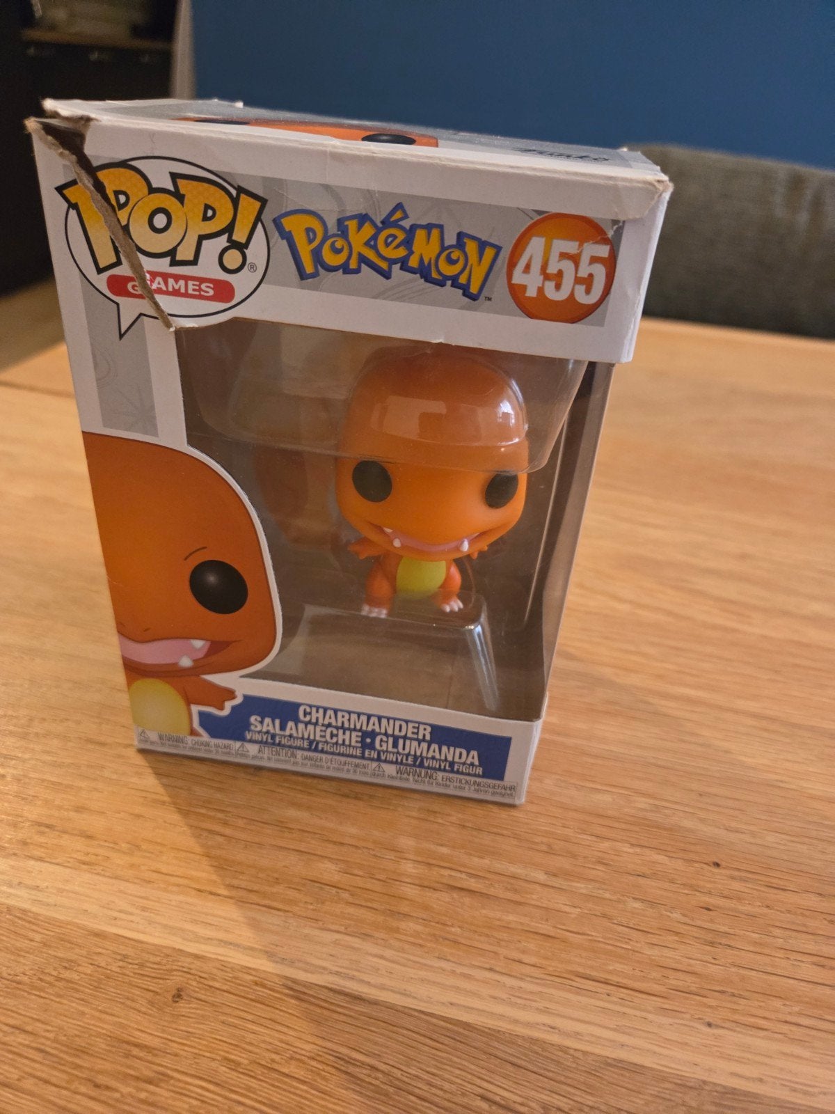 Funko pop pokemon charmander 455, Ophalen of Verzenden, Zo goed als nieuw