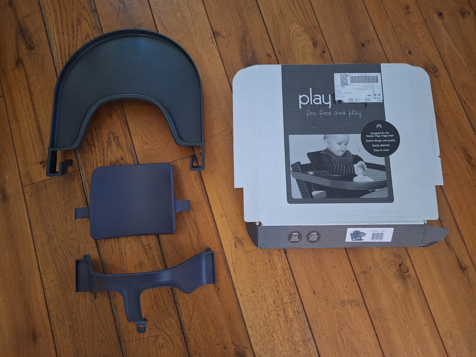 Playtray eetblad en zitje Stokke Tripp Trapp kinderstoel, Ophalen, Gebruikt, Overige typen, Afneembaar eetblad