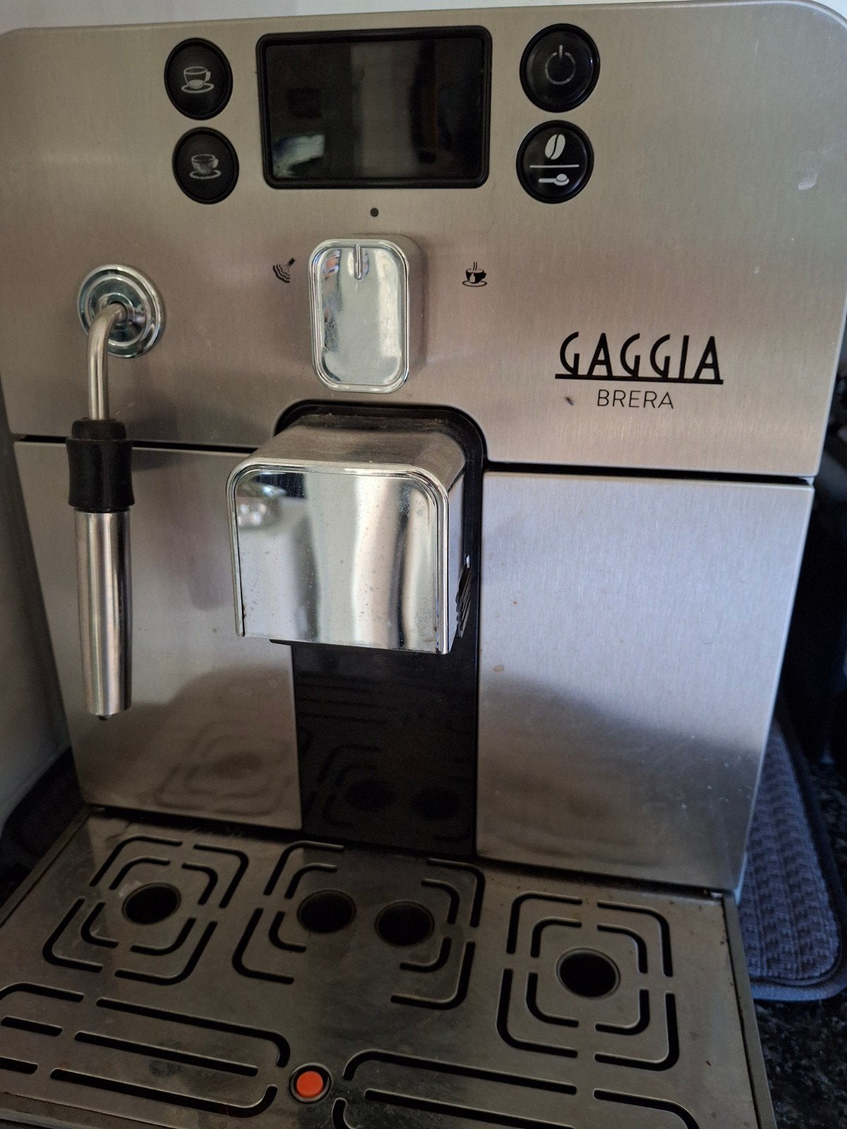 Gaggia Brera Koffiemachine - Werkt goed, lekt soms, Gebruikt, Koffiemachine, 2 tot 4 kopjes, Afneembaar waterreservoir