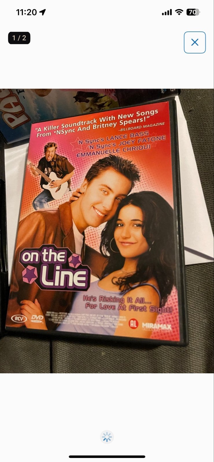 On the Line DVD - Romantische komedie met *NSYNC sterren, Alle leeftijden, Nederlands, Romantische komedie, Ophalen of Verzenden