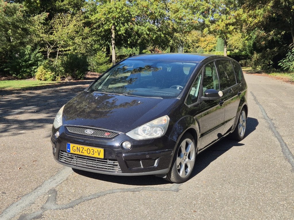 Ford S-Max 2.5 Turbo 220 pk | 148dkm | Leer | Nieuwe APK, Auto's, Voorwielaandrijving, Xenon verlichting, 7 stoelen, Handgeschakeld