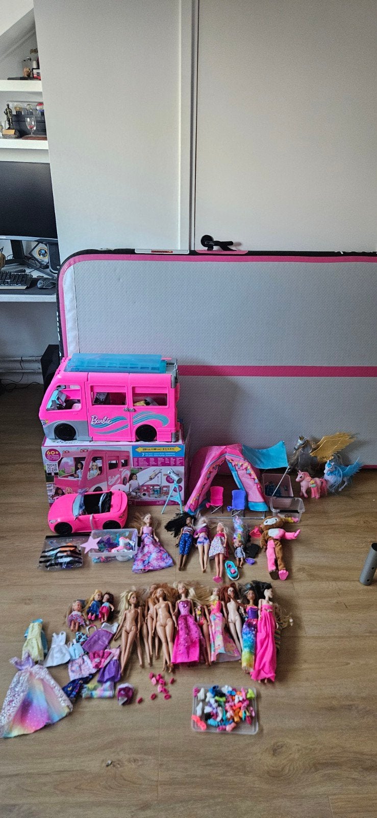 Grote partij Barbie spullen, Ophalen, Barbie