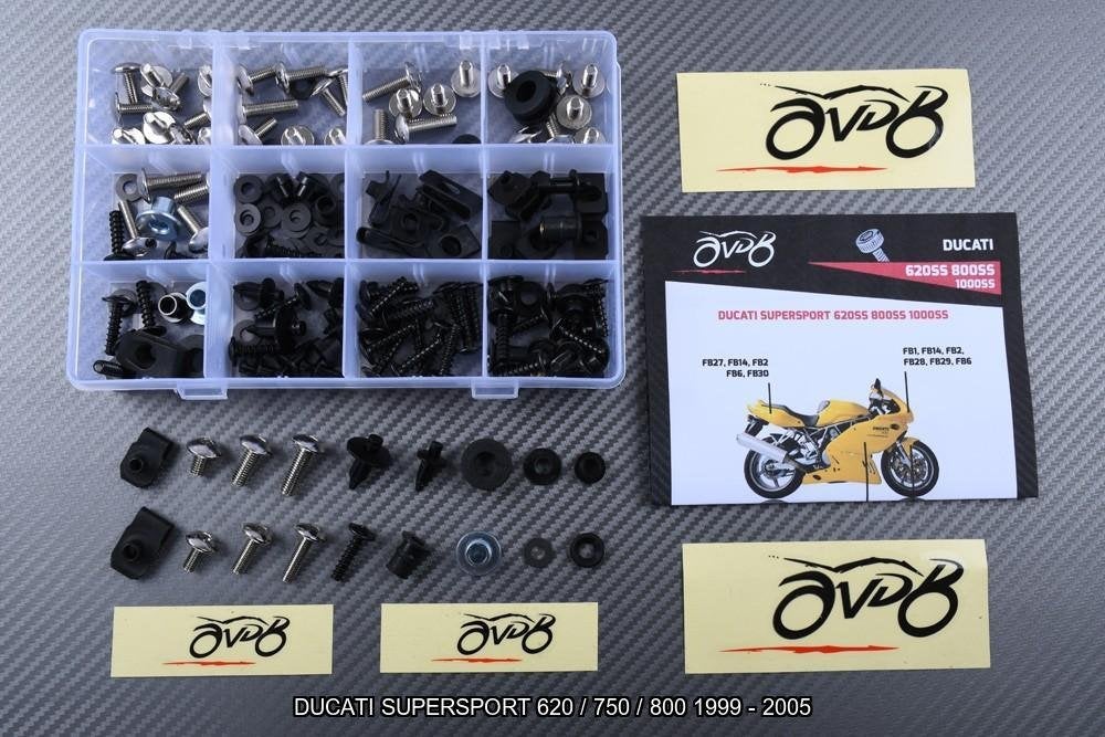 Kuip bouten set voor DUCATI SUPERSPORT 620 750 800 1999 2005, Ophalen of Verzenden, Nieuw
