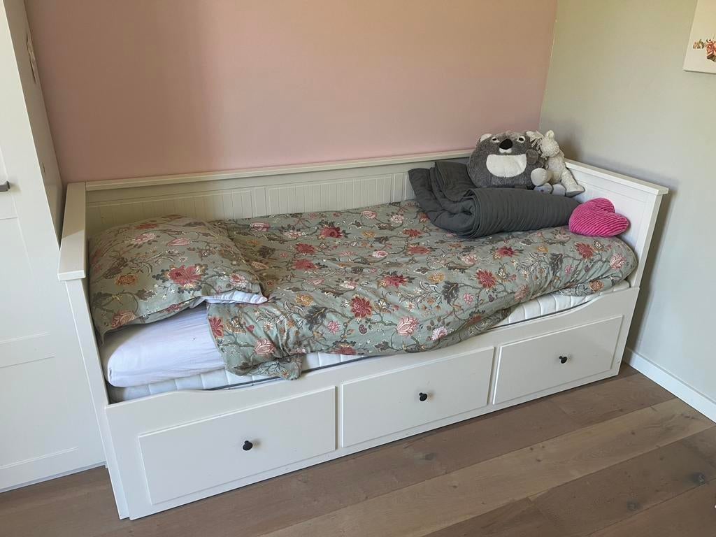 Ikea Hemnes bed 80x200, Ophalen, Gebruikt, 180 cm of meer, 85 tot 100 cm