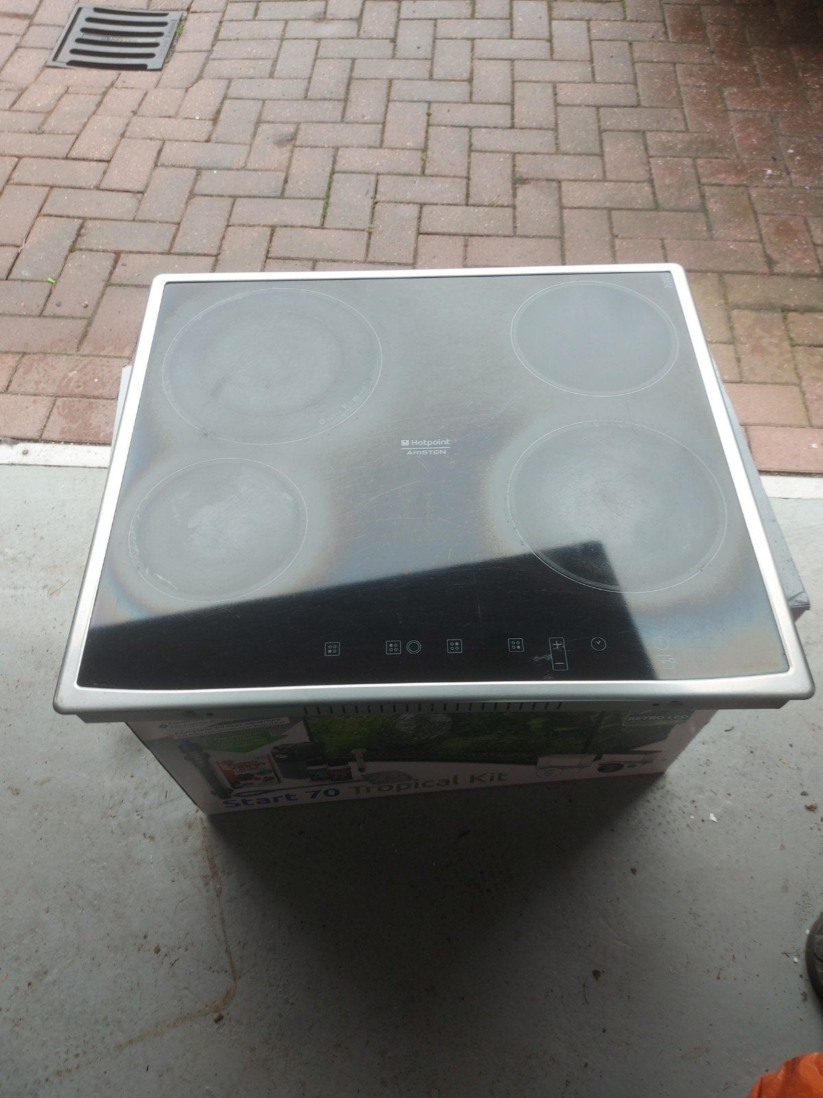 Ariston inductie kookplaat, Ophalen, Inbouw, Inductie, 4 kookzones