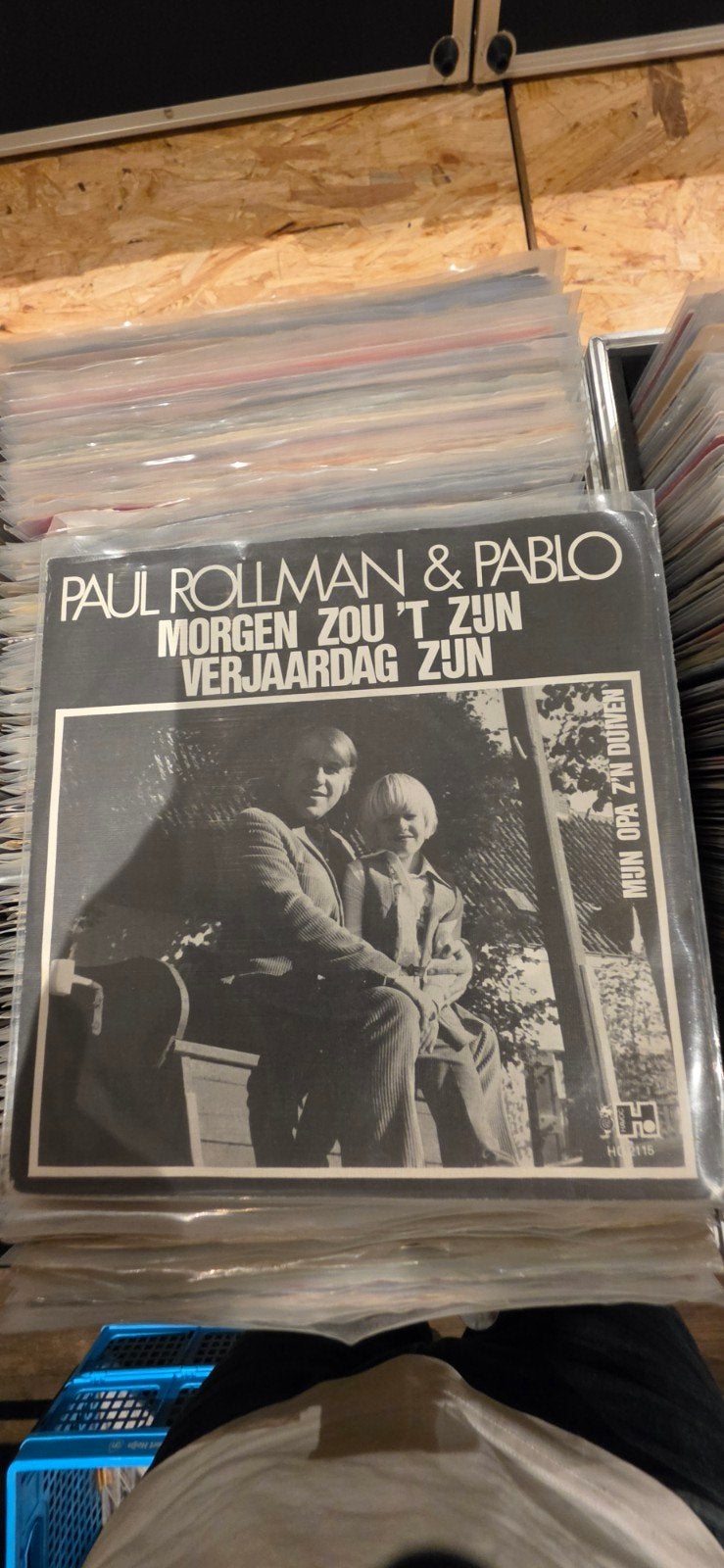 Paul Rollman & Pablo - Morgen Zou 't Zijn Verjaardag Zijn, Ophalen, Gebruikt, 7 inch, EP