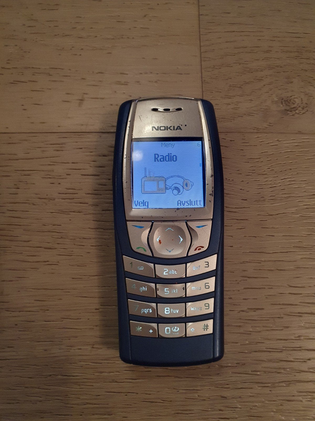 zeldzame nokia 6610i blauw in goede staat, Telecommunicatie, Ophalen of Verzenden, Blauw