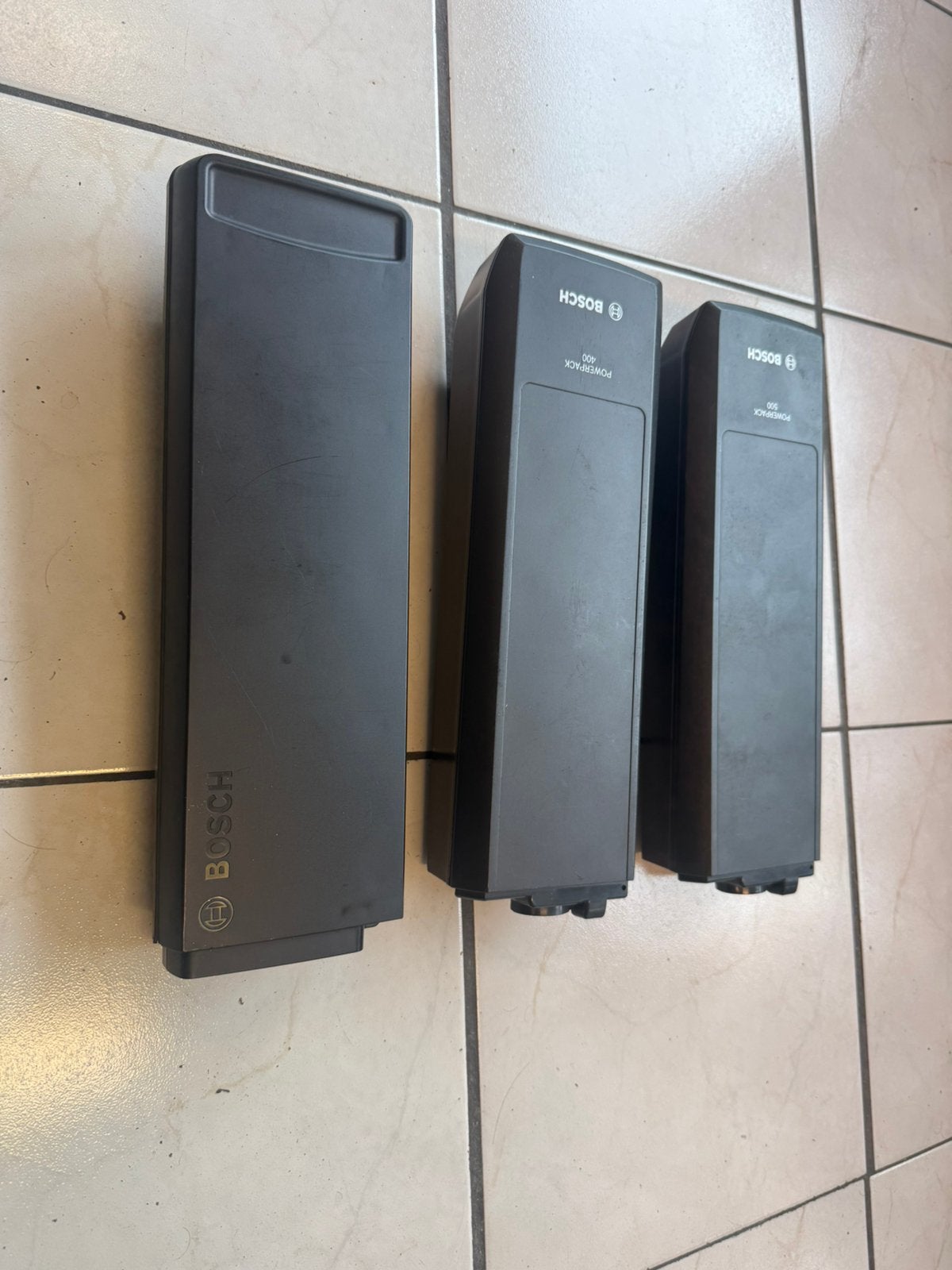 Originele Accu’s Bosch Powerpack 300wh-400wh-500wh., Gebruikt, Ophalen of Verzenden, /, /