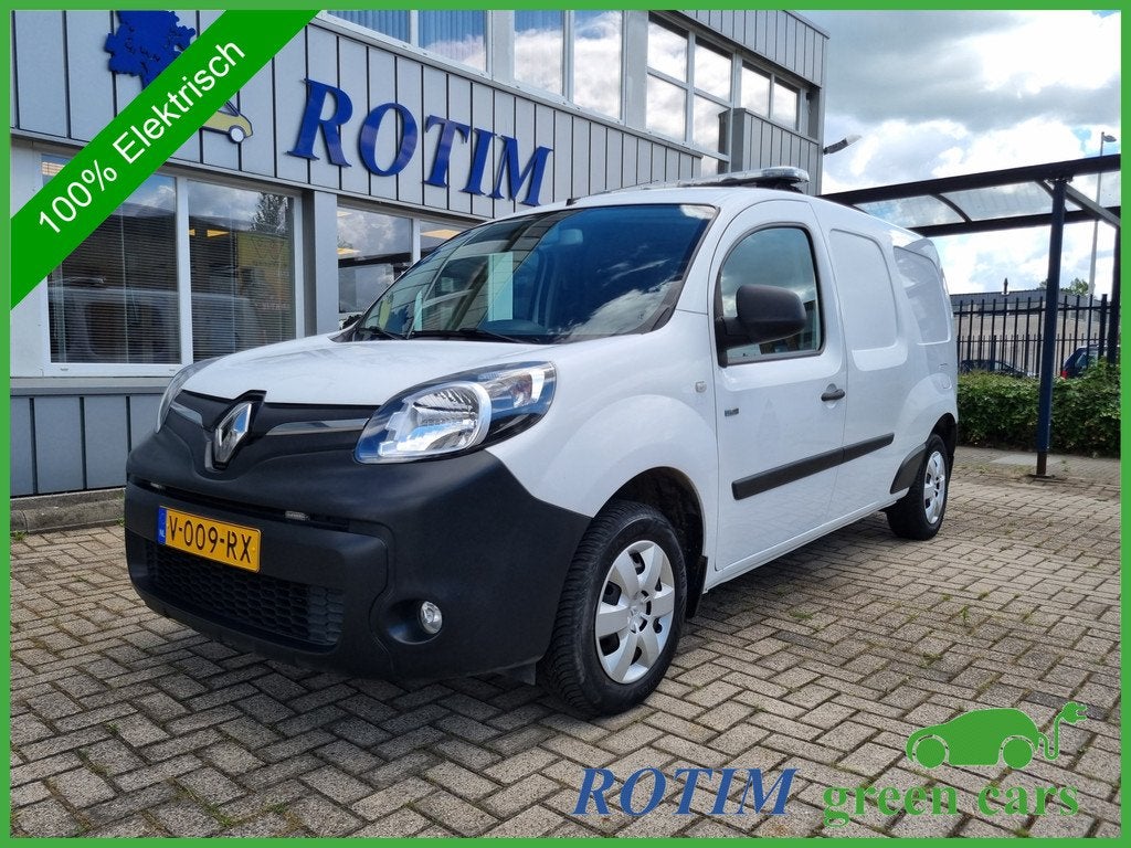 Renault Kangoo Z.E. Maxi 33kwh ,KOOPACCU, MARGE INRUIL/FIN M, Auto's, Stof, Gebruikt, 322 kg, Wit